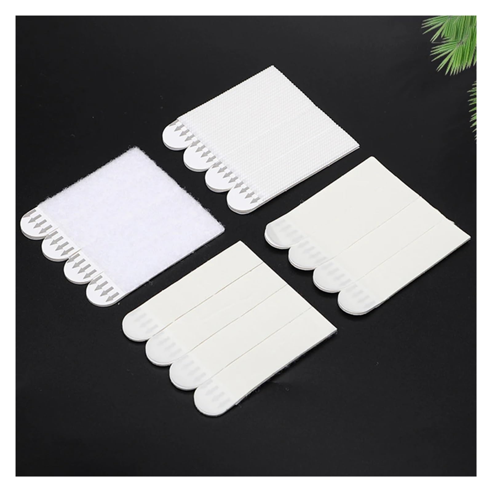 Tiras adhesivas para colgar cuadros, Tiras for colgar cuadros, 12 pares de cintas montaje doble cara sin daños, varios tamaños(46x16mm)