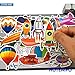 Produktbild BLOUR 40 Stück Flugzeug Luftschiff UFO Rakete Cartoon Stil Aufkleber Spielzeug für Kinder Kinder Sammelalbum Briefpapier Handy Laptop Aufkleber