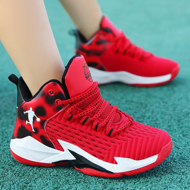 Jungsport- und Kinderbasketballschuhe, Lauf- und Gehschuhe, atmungsaktive und Bequeme Sportschuhe