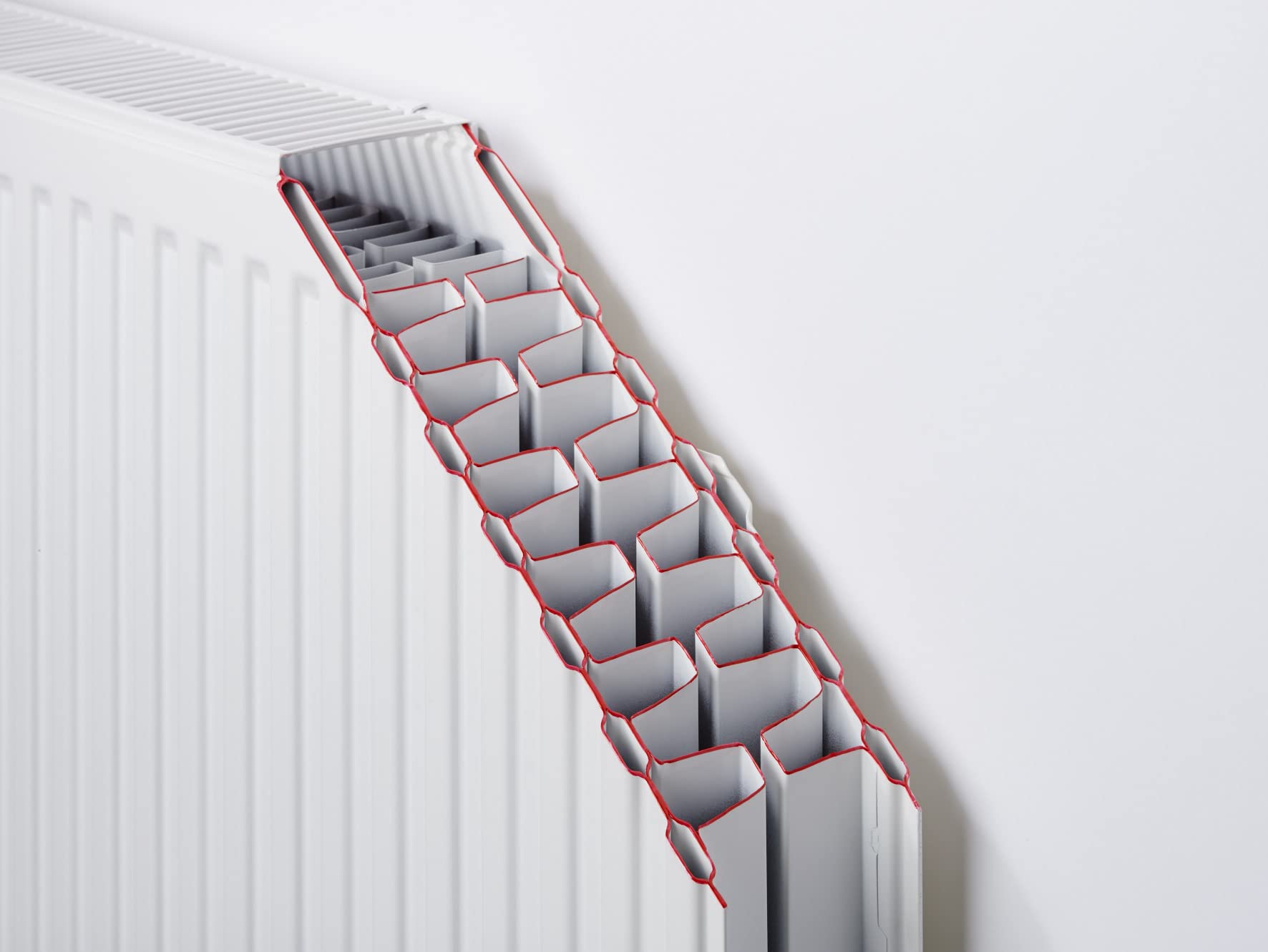 Belrad Radiador Panel Con 8 Conexiones TIPO 22 400X2200mm 2739 Watt Blanco