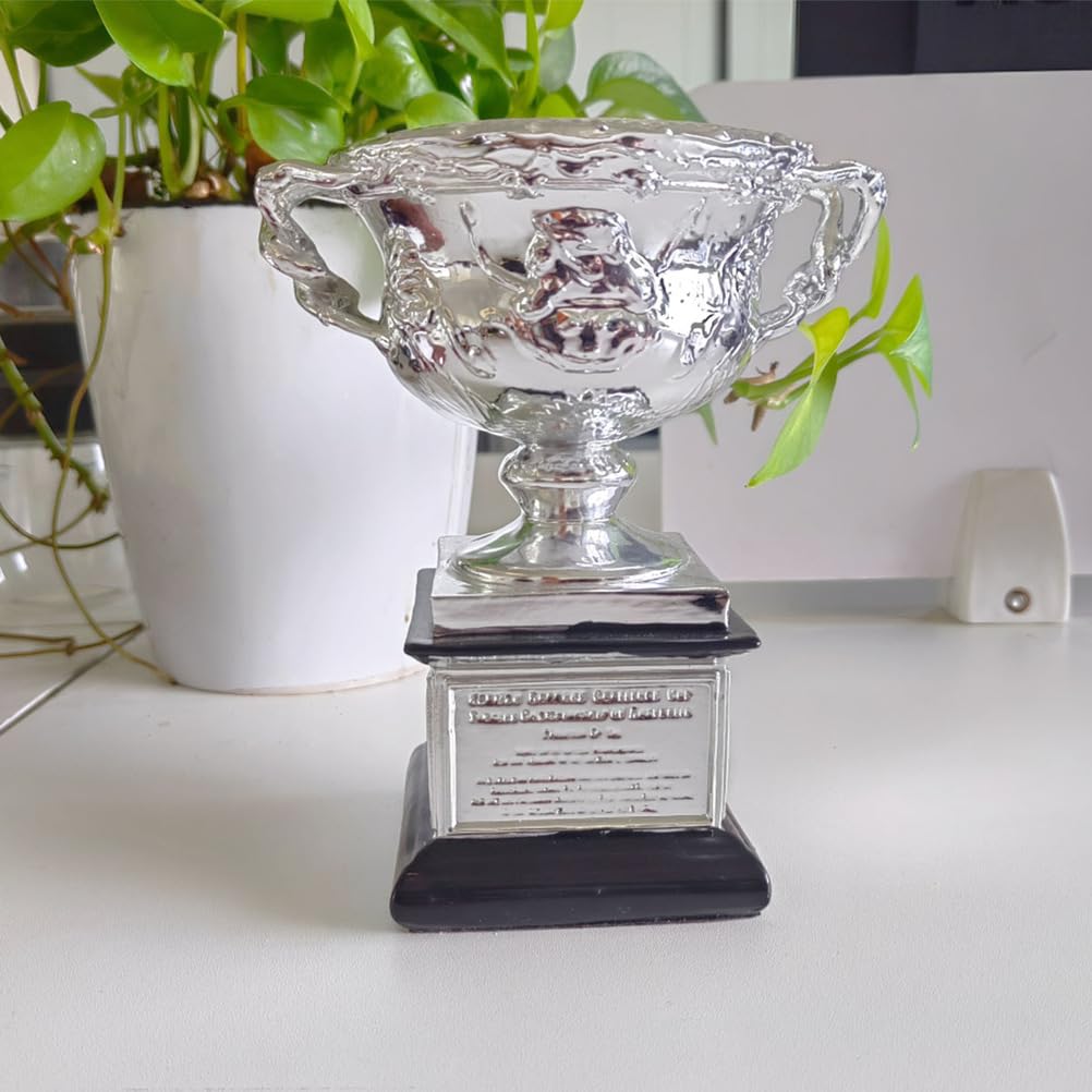 Réplica del Mini Trofeo de Tenis Masculino del Abierto de Australia de 6,3 Pulgadas,Trofeos de Campeones del Grand Slam,Coleccionables y Recuerdos,Adornos para la Oficina y EI Hogar Regalos