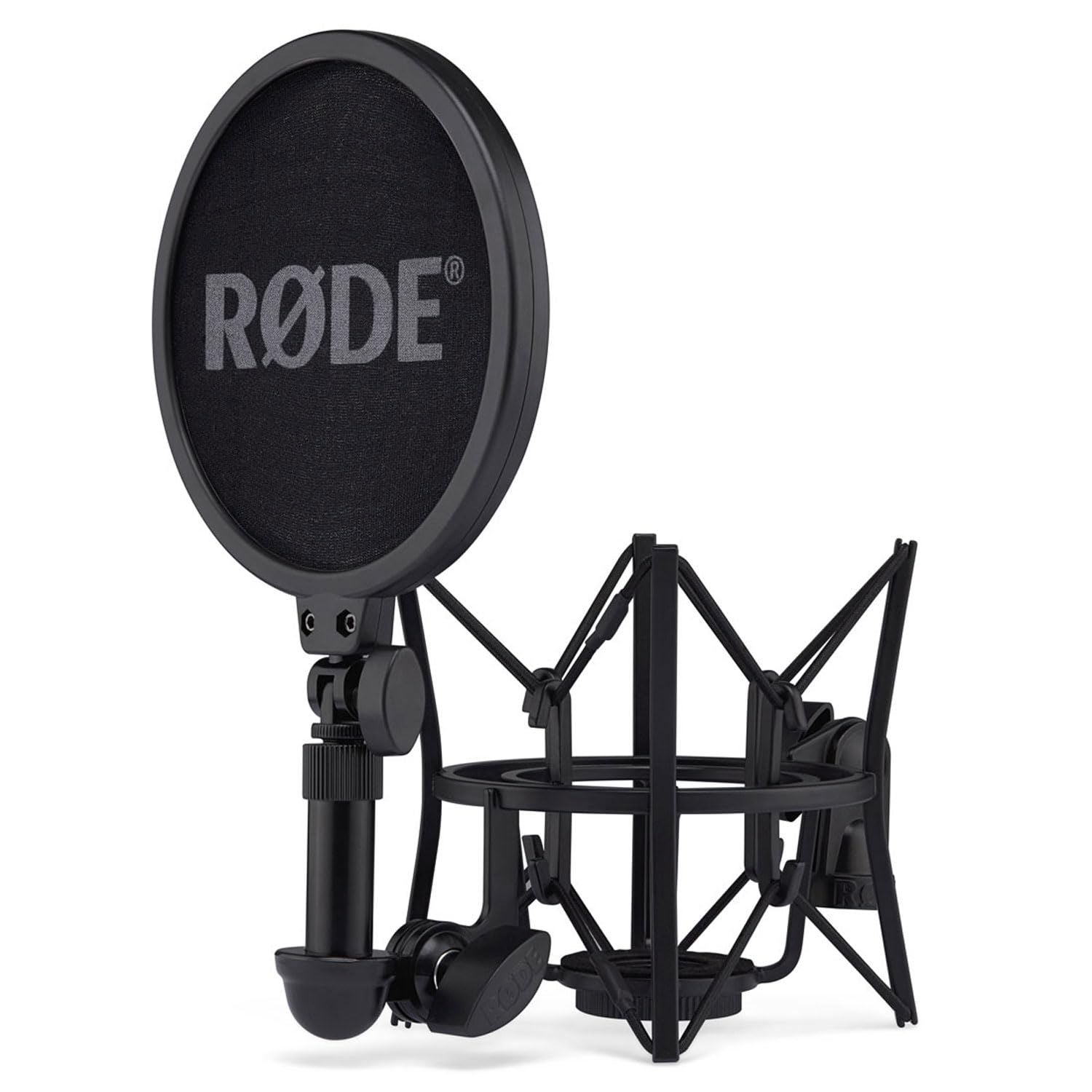 Rode NT1 Signature - Micrófono condensador de estudio negro + trípode de brazo articulado Keepdrum MS138