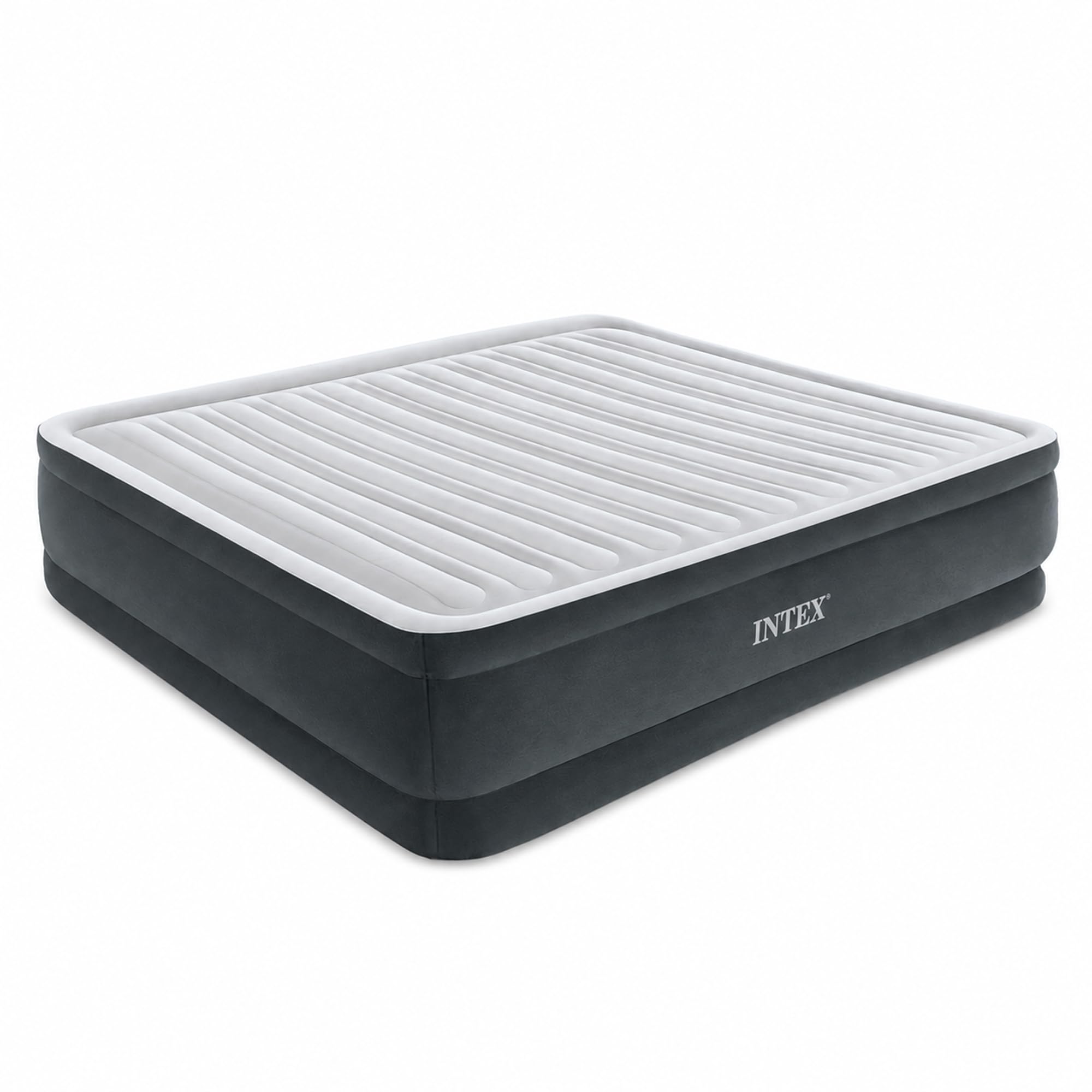 INTEX Dura-Beam 18" King Size Air Mattress with Built-In Pump