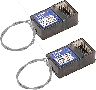 (2 PCS) DUMBORC P6F Receiver RC Remote Receiver for RC Cars