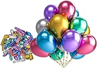 Vista 88 de Bezente - Globos de 18 pulgadas grandes y gruesos de látex redondos para cumpleaños, despedidas de soltera, revelación de género y bodas, rosa, 30