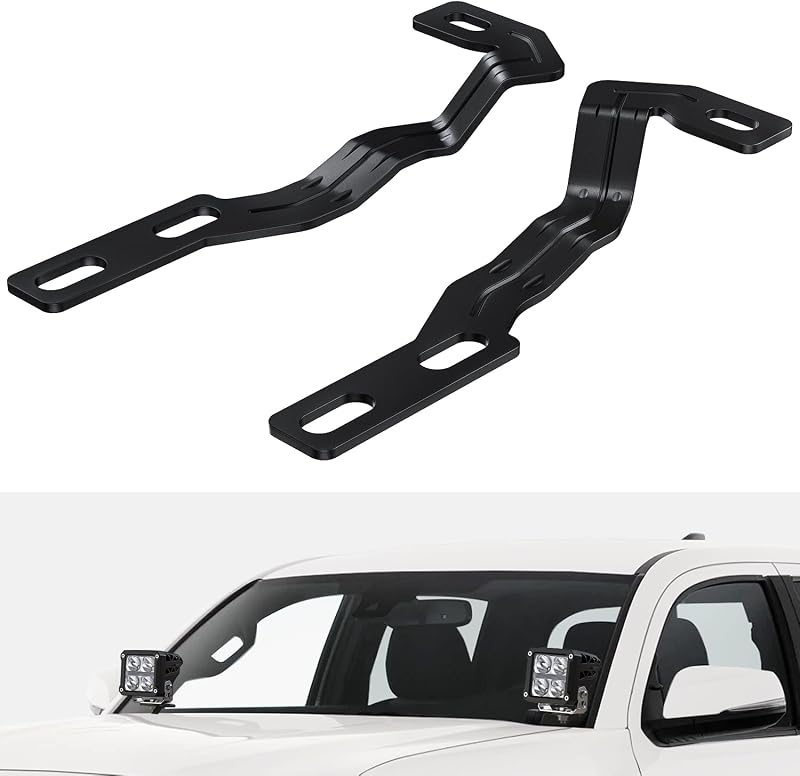 Suporte de farol auxiliar Nilight para Toyota Tacoma 3ª geração 2016–2021 – Par