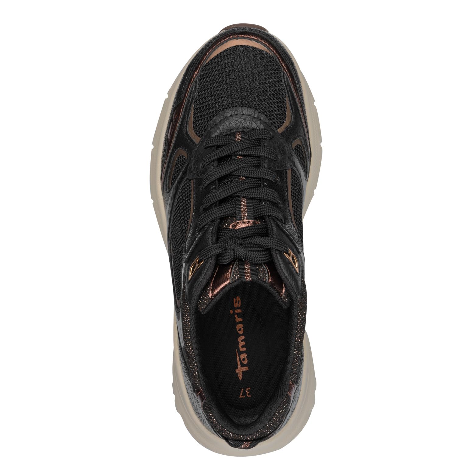 Tamaris Damen Low-Top Sneaker, Frauen Sneaker,Wechselfußbett