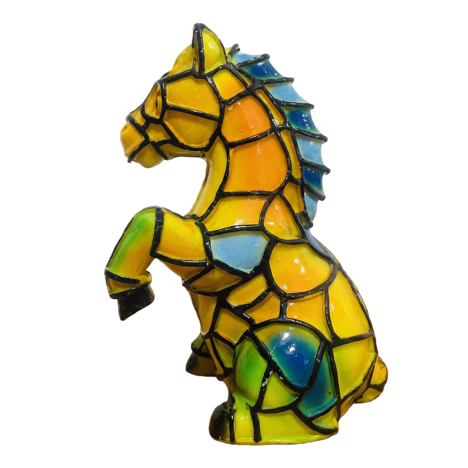 Veilleuse vintage en résine de luxe figurine mythique élégante pour bureau