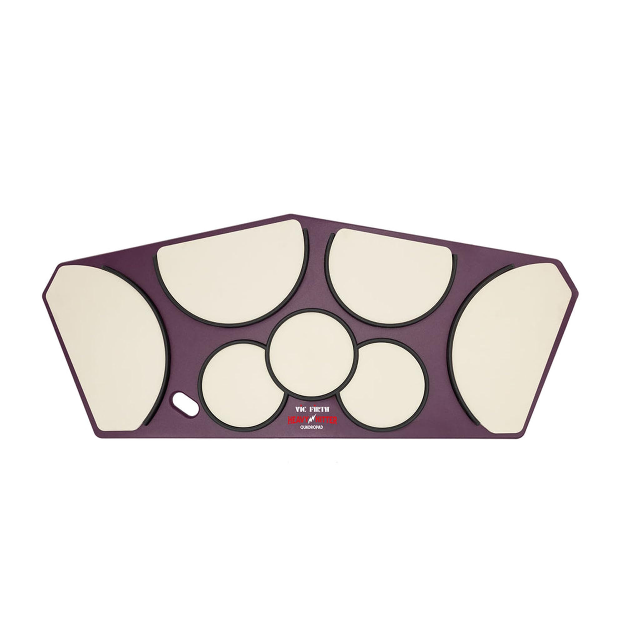 HHPQSR Heavy Hitter Quadropad Practice Pad with Rims - Small