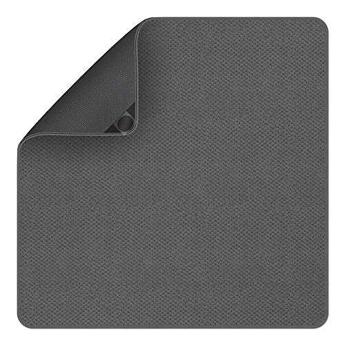 House, Home and More Attachable Rug for Stair Landings - Gray - 3