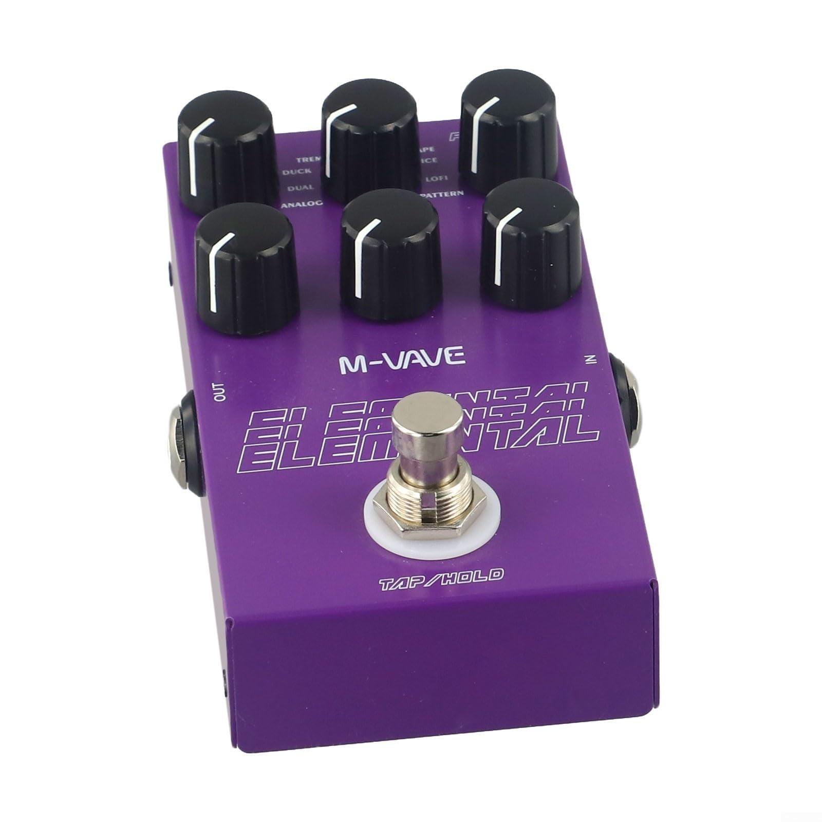 Digital Delay Gitarrenpedal 9 Effekte Metallgehäuse