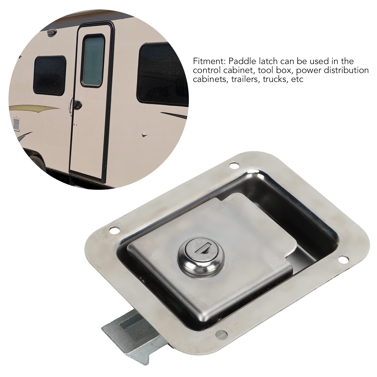 Pissente Loquet De Porte, Poignée à Palette Encastrée En