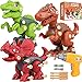 Dinosaurios juguetes Desmontar juguetes de dinosaurio para niños de 3 4 5 6 7 8 años de edad, construcción de bricolaje, juguete de dinosaurio para niños y niñas, regalos de cumpleaños de Navidad