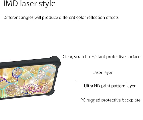 Miniatura 3 de Funda para Oneplus 10 Pro 0.18 oz compatible con Oneplus 10 Pro 0.18 oz Funda [con protector de pantalla de vidrio templado] [PC duro + silicona