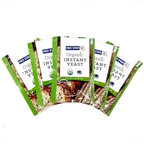 Lesaffre Red Star - Levadura instantánea orgánica - 5 paquetes