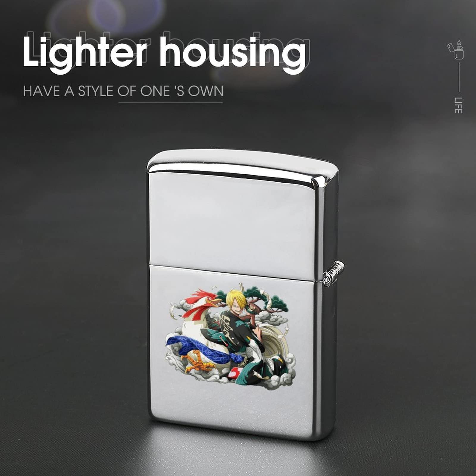 Amazon.co.jp: ライターケース ワンピース ONE サンジ Zippo兼用ケース 