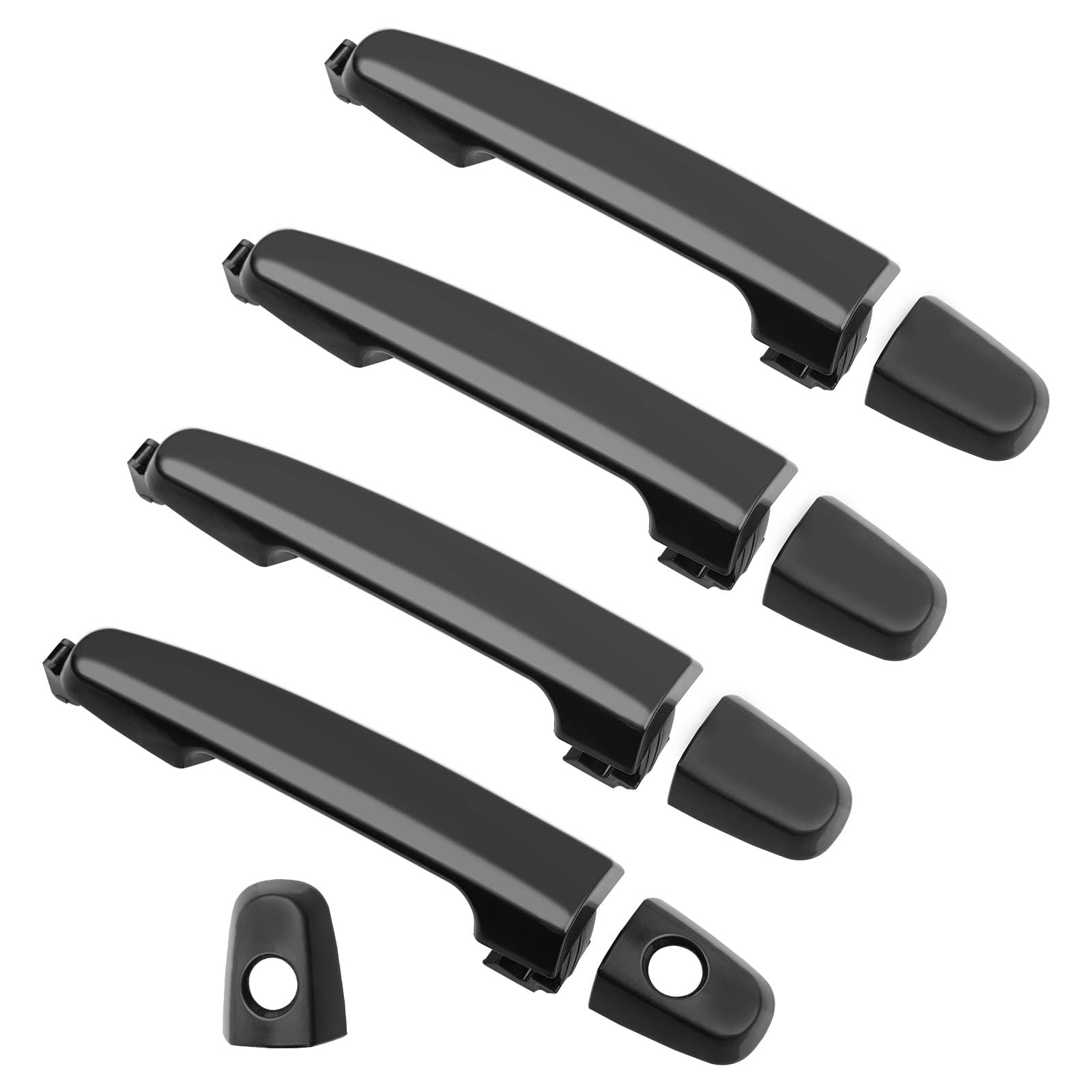 Amazon.com: Exterior Door Handle 4Pcs Front Rear Driver
