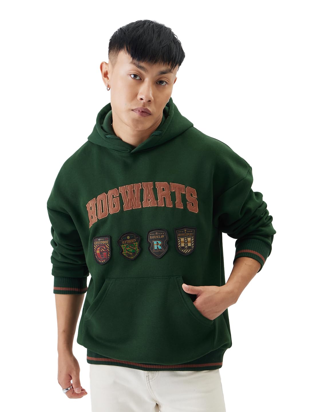 the souled store Harry Potter: The Houses Men Oversized Hoodies-picture-34