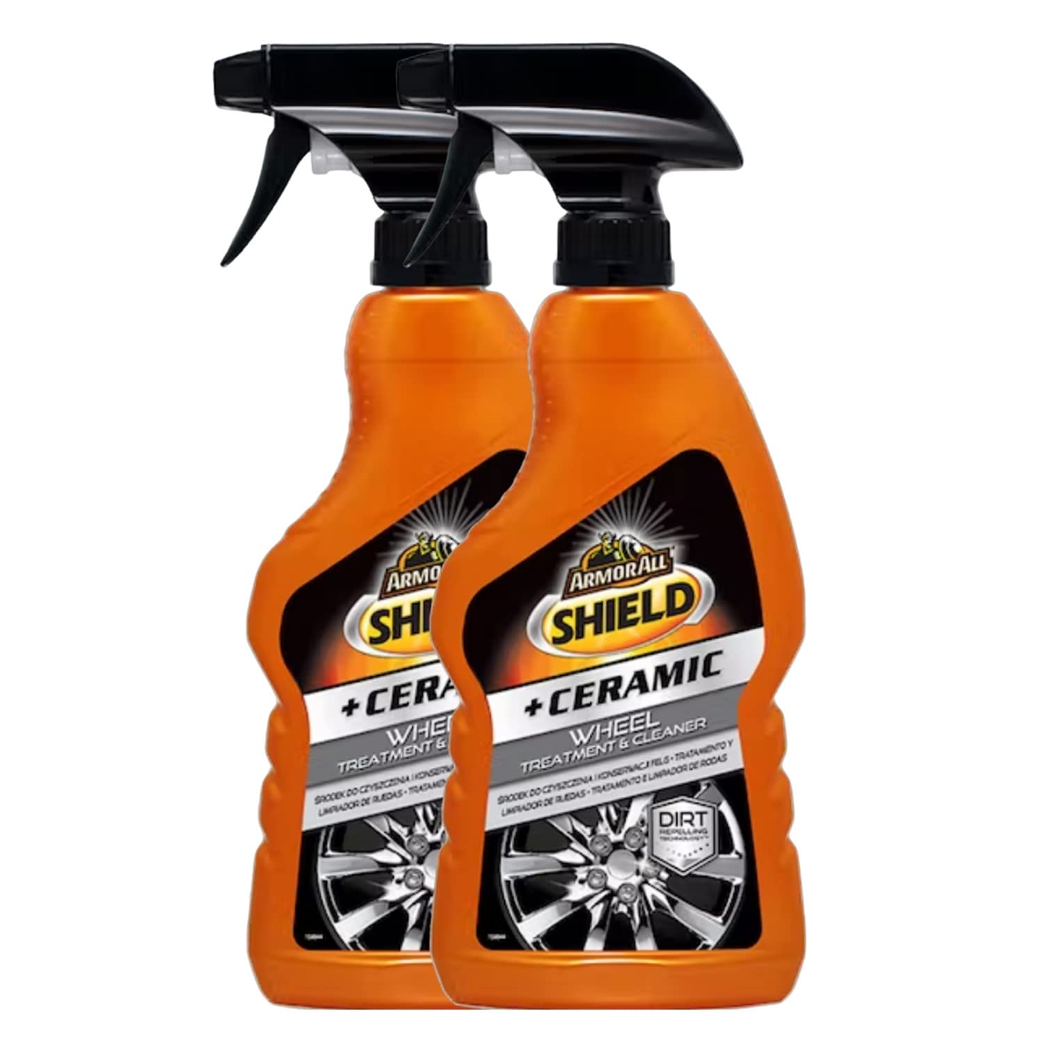 ARMOR ALL - Shield? + Ceramic Wheel Cleaner Formulated with Hydrophobic + Ceramic Technology