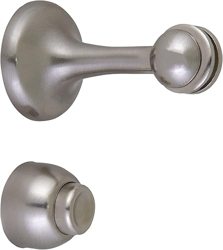 Miniatura 10 de Design House 189324-SN - Tope magnético para puerta, paquete de 4 unidades, níquel satinado