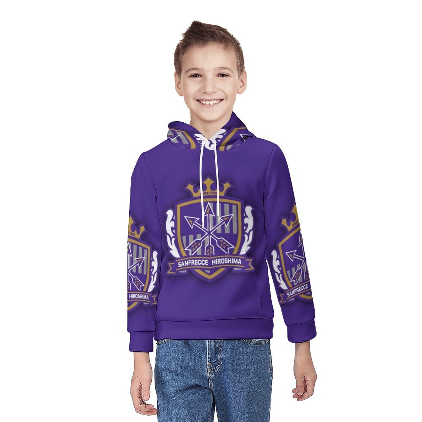 Amazon.co.jp: サンフレッチェ広島 パーカー キッズ ファスナー