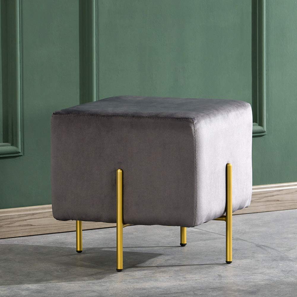 Pouf en velours pour soulager les jambes lourdes avec ce repose-pieds
