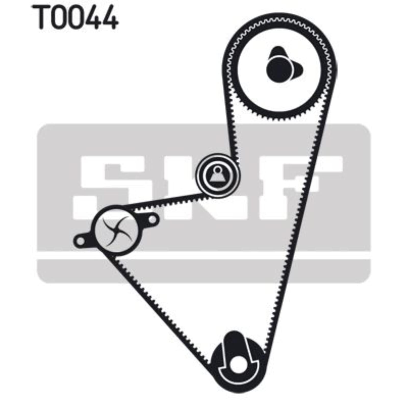 SKF VKMC 03100 Kit Tendicinghia con Pompa Acqua