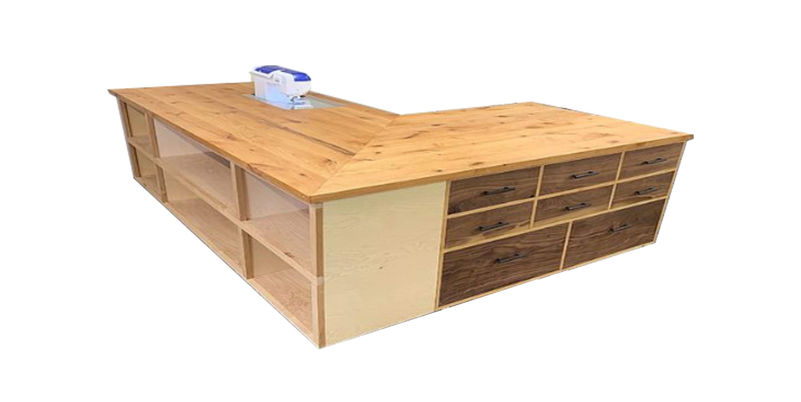 Quilting Desk Building Plans DIY Sewing Table Craft Cutting Desk Woodworking