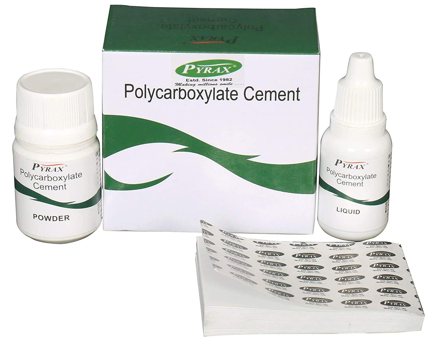 Generic Polycarboxylate Dental Filling cement (1 x 30g powder jar, 1 x 15ml Liquid, 1 x spoon, 1x Mixing pad) (B08T5WG7QH) Amazon Price History, Amazon Price Tracker