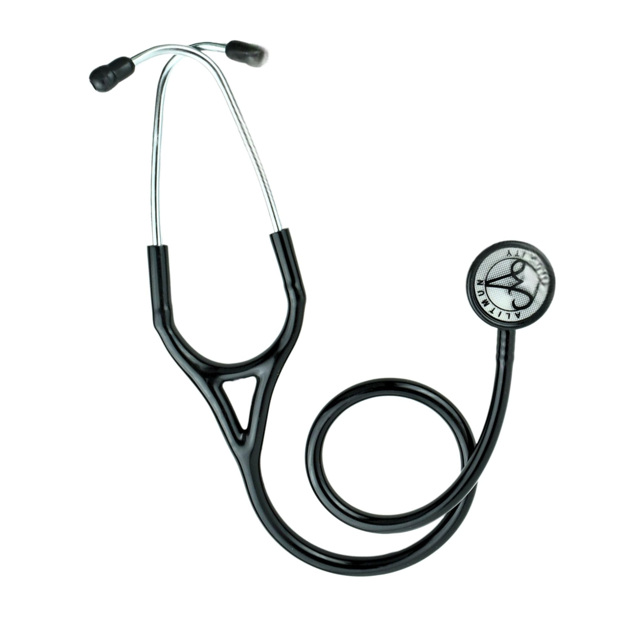 Stainless Steel Chest Piece V Tubing Superior Frame Dual Chest Piece For Doctors Ultima Classic III Black Stethoscope-picture-21