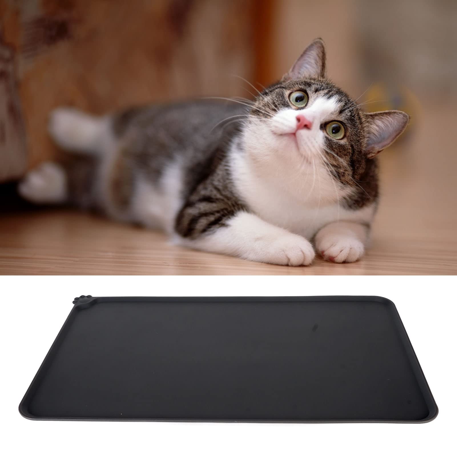 Tapis de table silicone pour animaux pour garder une cuisine propre au repas
