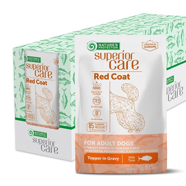 Nature's Protection Superior Care Húmedo para Perros, Atún 24 x 70 g