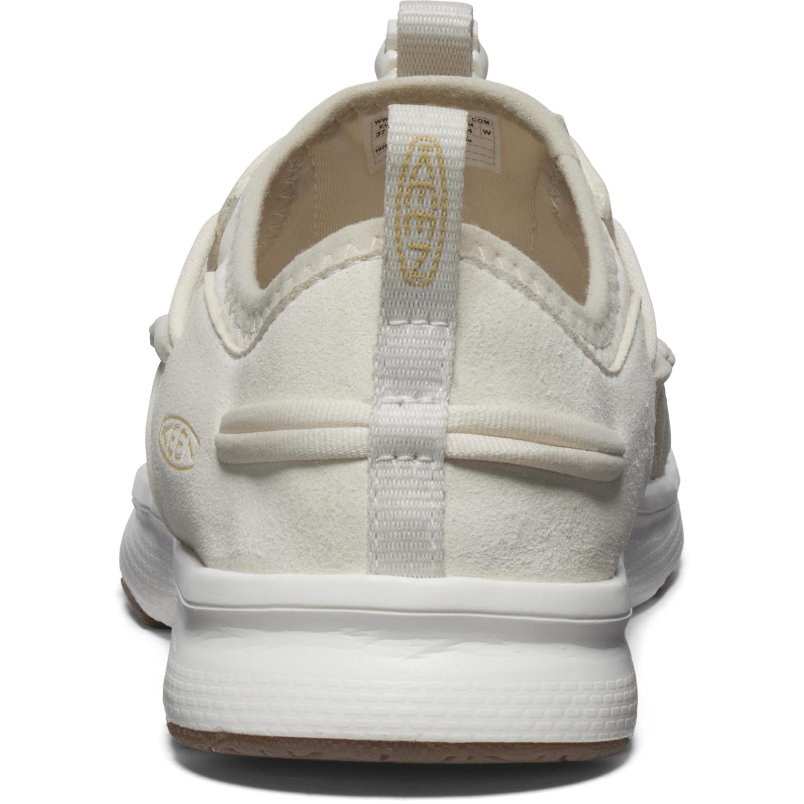 KEEN Uneek O3 - Sandalias transpirables de dos cordones para mujer, ajuste cómodo, abedul/blanco estrella, 41 EU