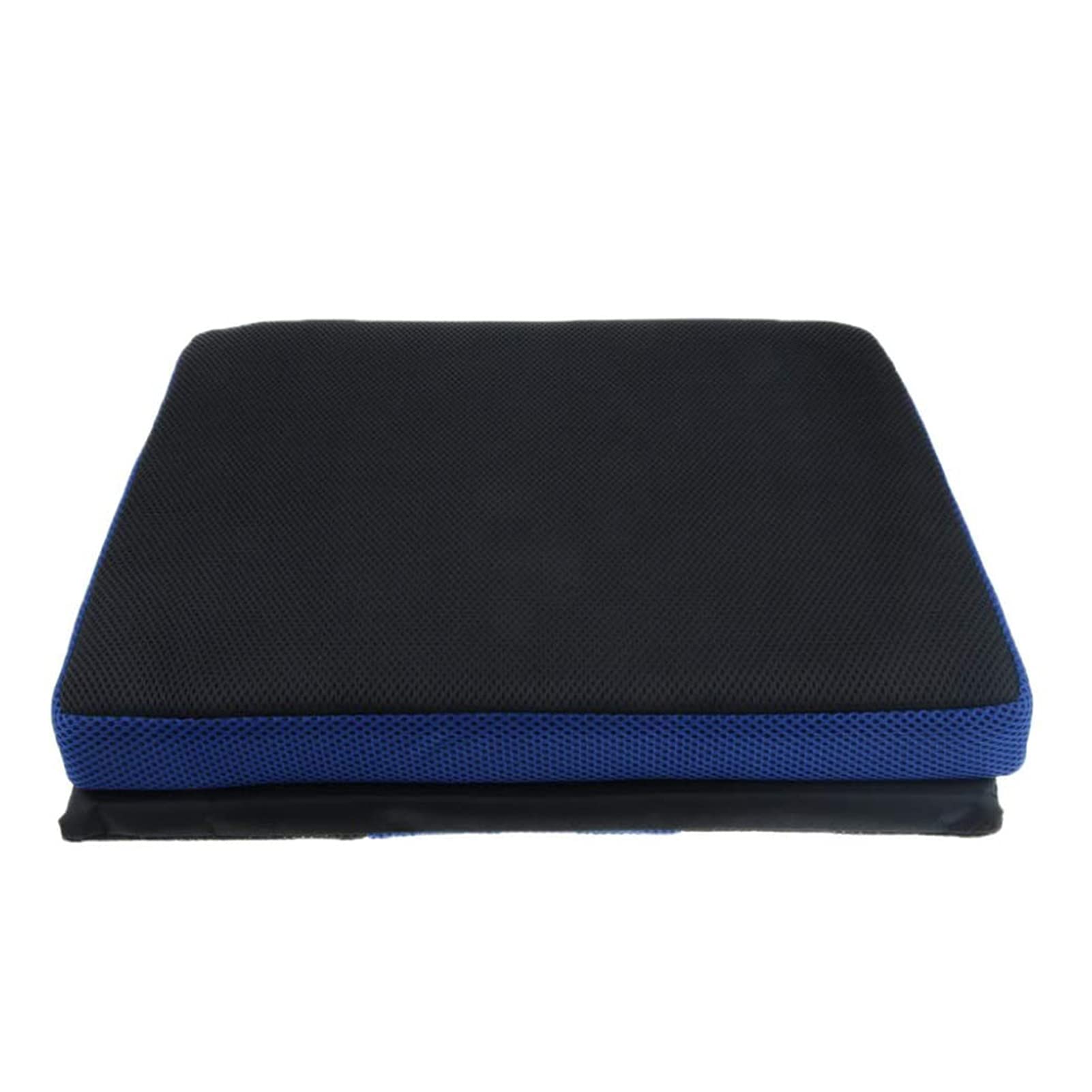 Cojín para silla de ruedas para alivio de presión, respaldo ergonómico de panal, tela Oxford transpirable, 16 x 17.7 x 1.6 pulgadas para mayor comodidad y apoyo