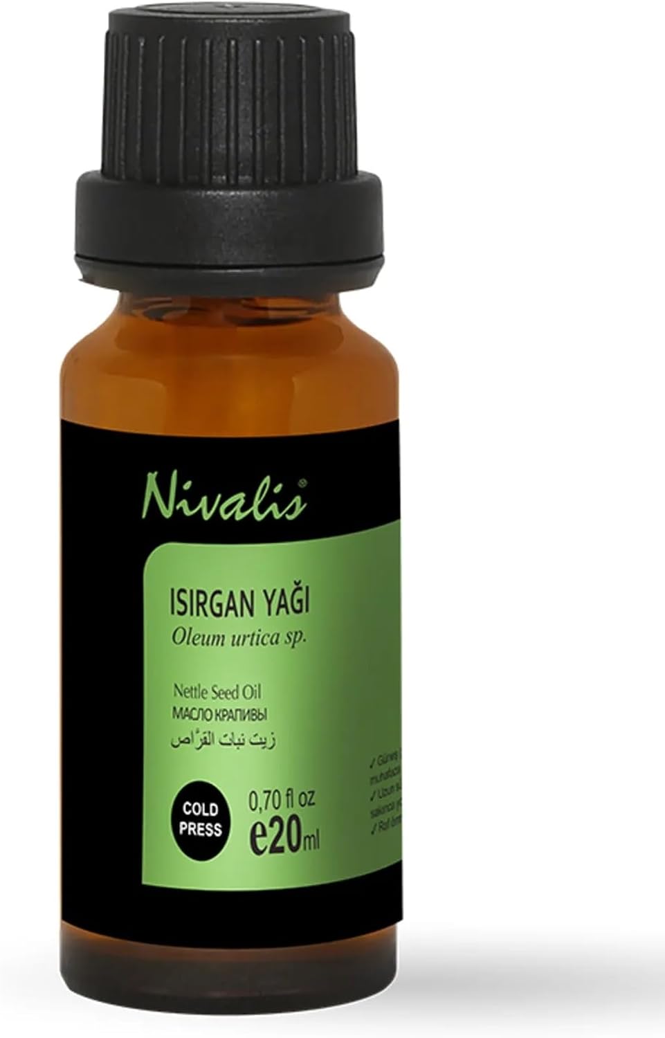 Nivalis Isırgan Tohumu Yağı, 20ml
