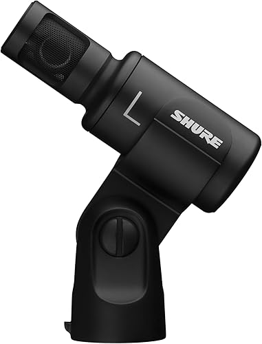 Miniatura 8 de Shure MV88+ Micrófono USB estéreo - Micrófono condensador para transmisión y grabación de voces e instrumentos, compatible con Mac y Windows, salida
