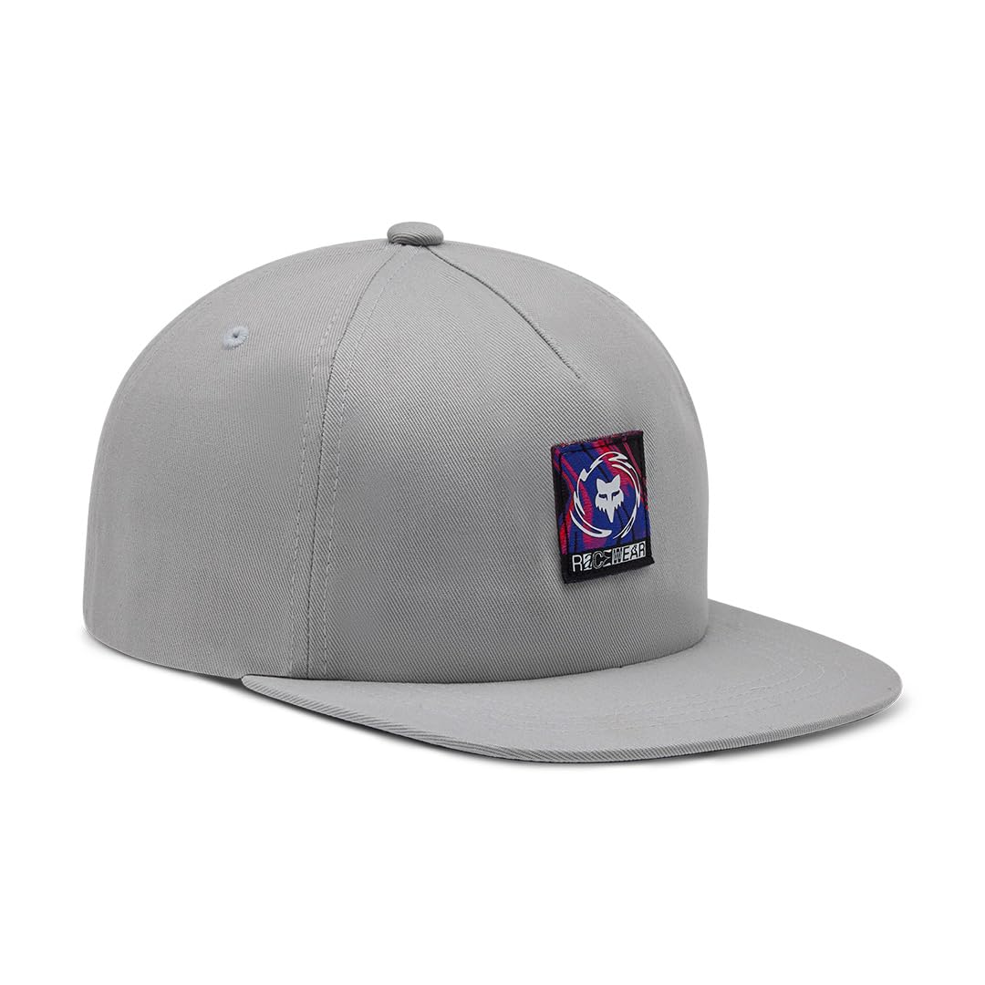 Casquette Fox Junior Energy réglable gris acier en taille unique pour enfant