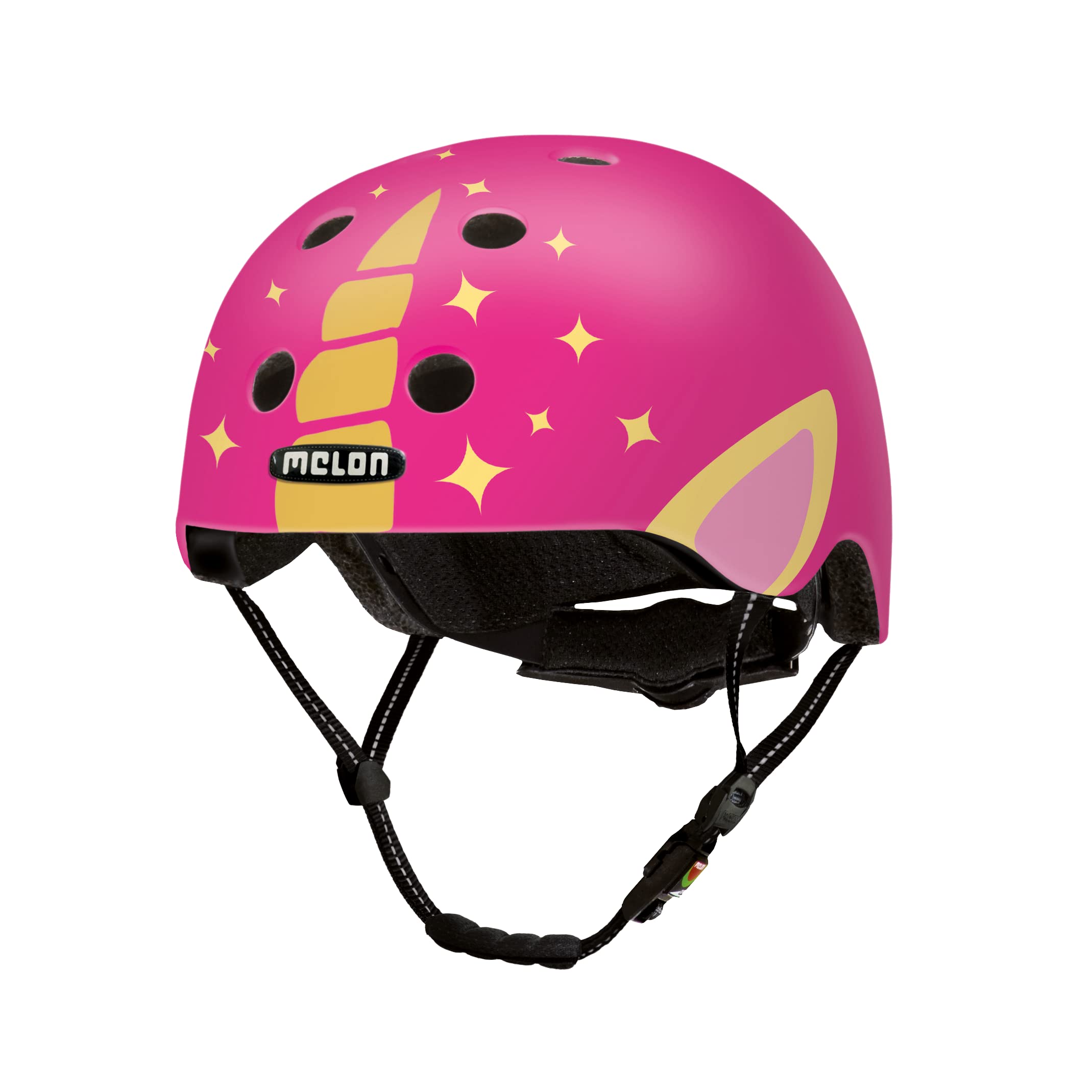 Melon »Unicorn« Casque de vélo léger et Cool pour Enfants garçons et Filles avec Une Protection maximale Rose Rose Licorne