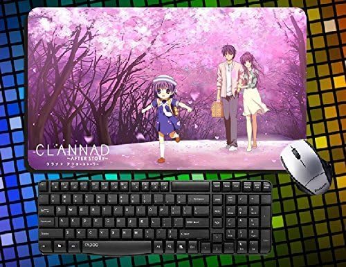 Clannad Kyou Fujibayashi Kotomi Ichinose Tomoyo Sakagami Ushio Okzaki Large Mouse Pad 60cmx35cm Anime Deska Pad Table Play Mat (07)