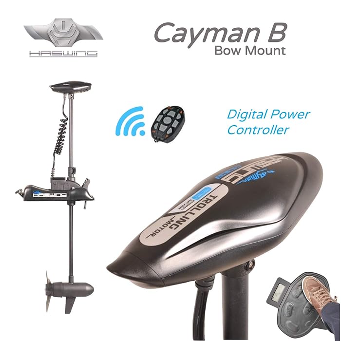 Buy Haswing Cayman B, Bow Mount Electric Outboard Trolling Motor