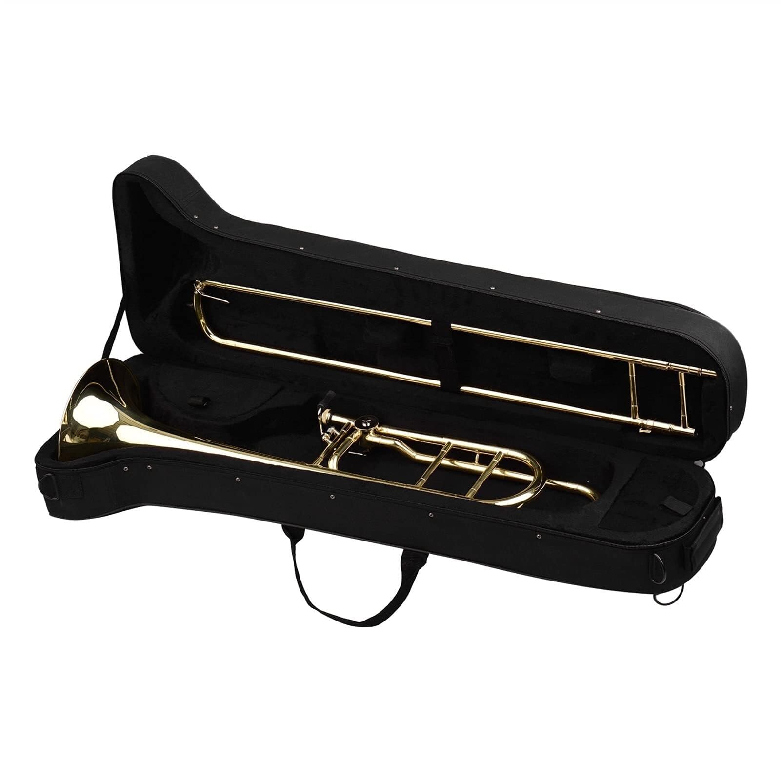 Upgraded Intermediate Bb Flat Tenor Slide Trombone with F Trigger Including Mouthpiece Carry - Image 6