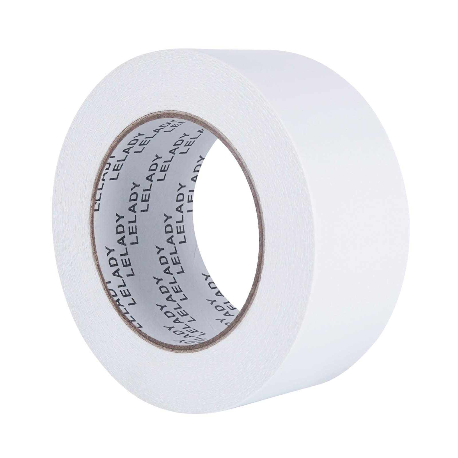 Double Sided Tape 2 Inch x 40 Yards- 1 Roll Double-Sided Adhesive Sticky Tape, High Adhesive Double-Sided Tape, for Arts, Crafts, Office School Stationery Supplies