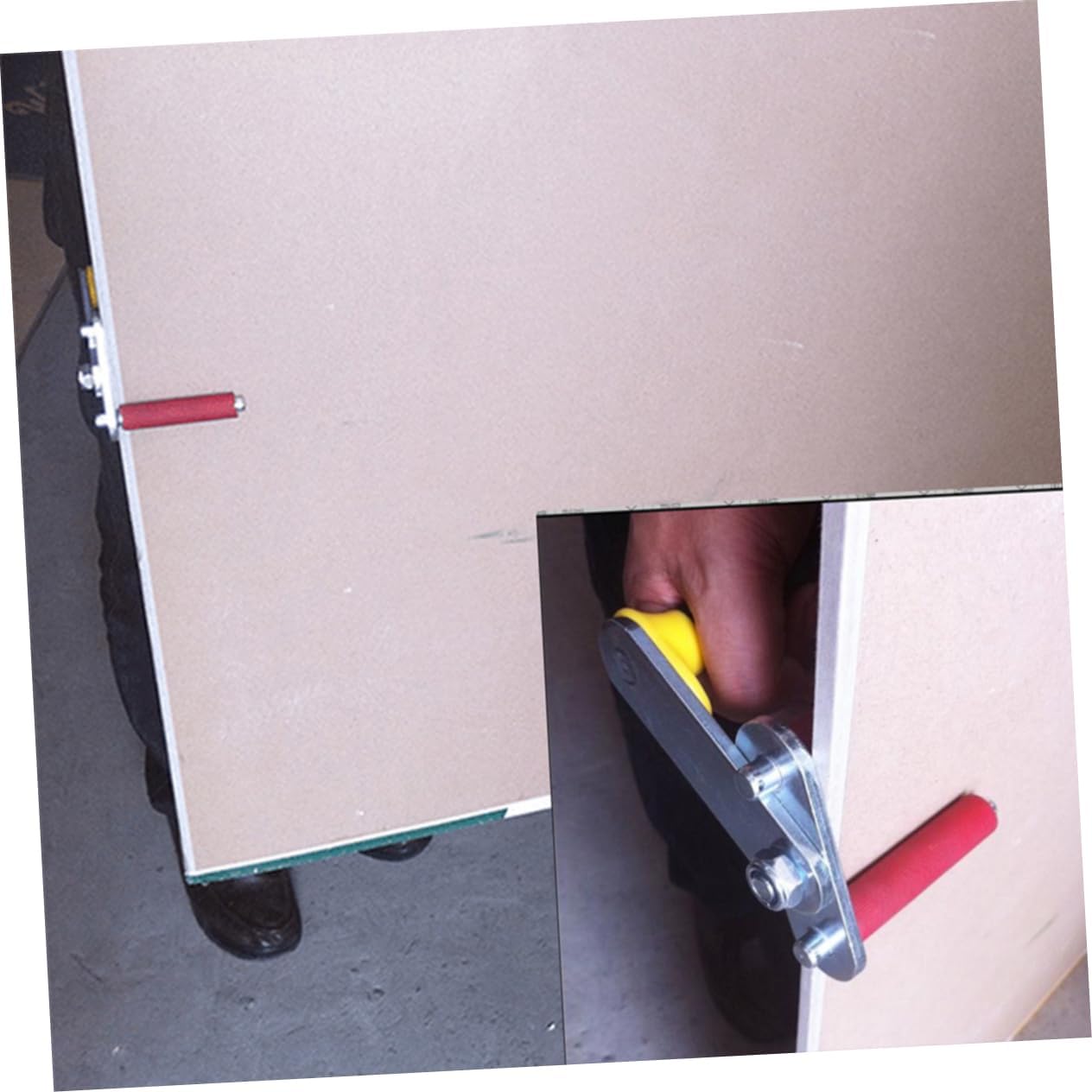 1pair Portable Multi-function Gypsum Board Lifter Random Handle Versatile Ceramic Tile and Glass Carrying Tool for Easy and Labor-saving Transport of Drywall Plywood and Panels