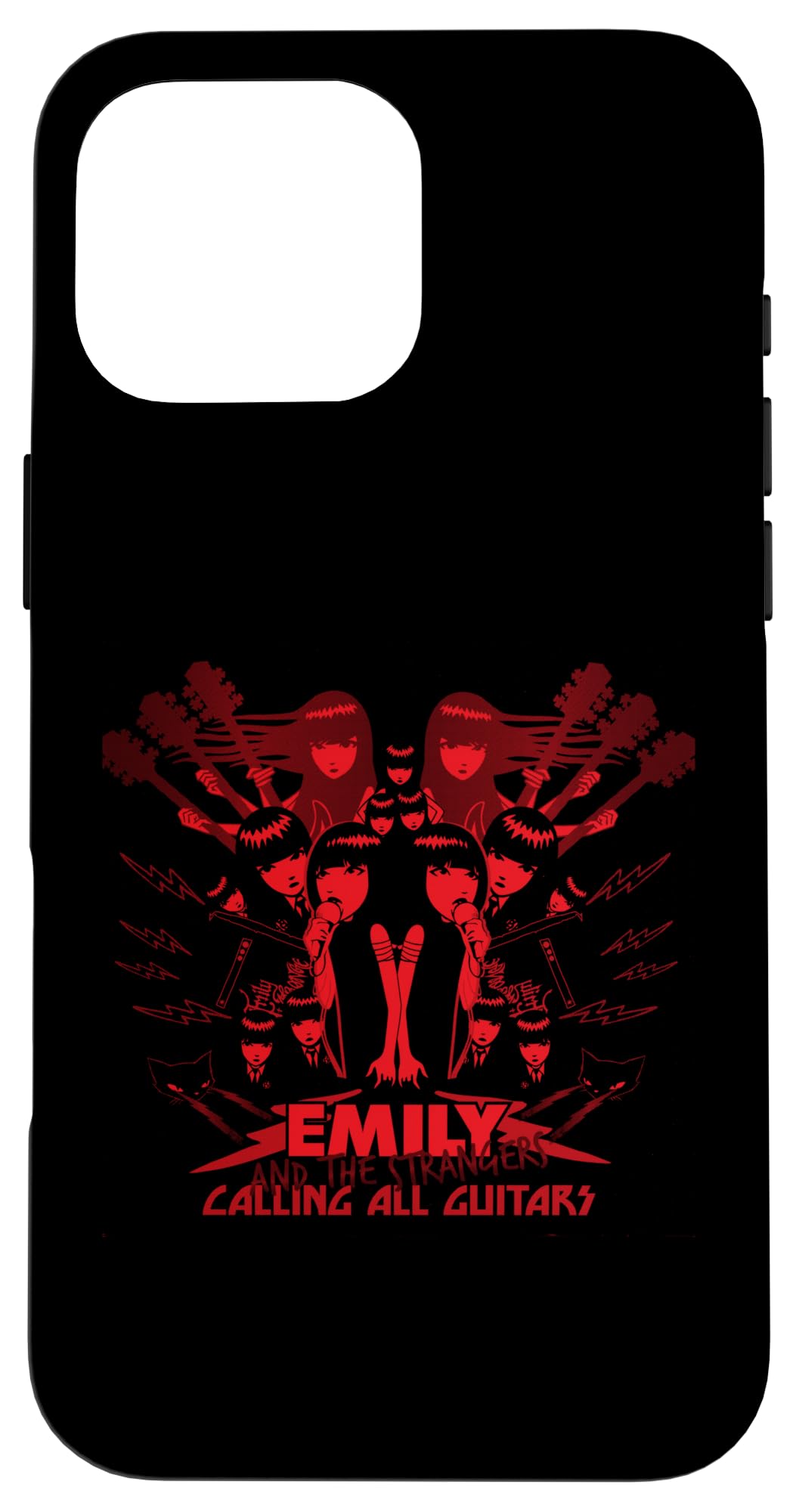 Emily The Strange Calling All Guitars Coque pour iPhone 16 Pro Max - 4