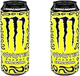 Monster Energy Zero Sugar, Lando Norris Edition, 2 x 500ml Dosen, Energiegetränk, Italienische Version, 2 can