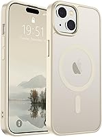 Vista 735 de SUPFINE - Funda magnética para iPhone 13 Pro Max (compatible con MagSafe), (protección contra caídas de grado militar de 10 pies), delgada, Negro