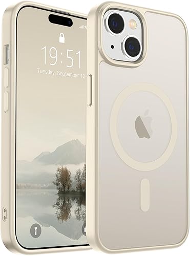 Miniatura 289 de SUPFINE - Funda magnética para iPhone 14 Pro Max (compatible con MagSafe), (protección contra caídas de grado militar de 10 pies), delgada, Negro