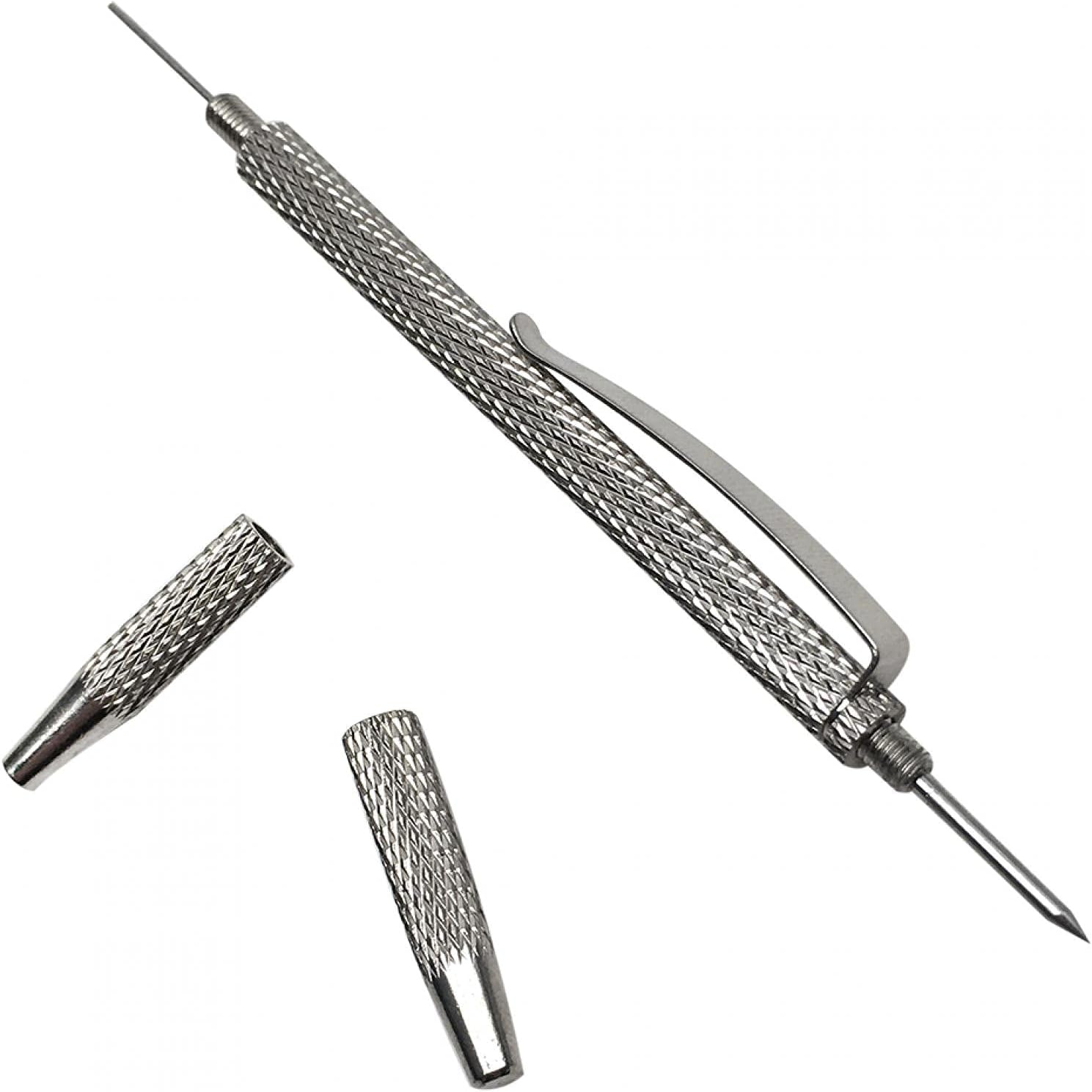 YHUS Windscreen Washer Nozzle Adjustment Tool, 2-in-1 Windshield Washer Jet Cleaning Tool & Adjuster Windshield Clean Tool, Needle Corrosio-n Blockage Removal(Silver), free size