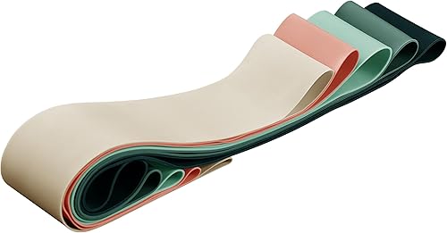 Miniatura 3 de Retrospec Activate - Juego de bandas de resistencia para entrenamiento, fitness en casa, tonificación, estiramiento y ejercicio, ligero y portátil