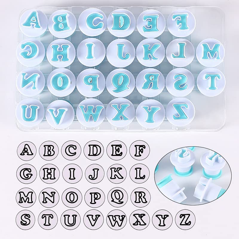 Amazon｜karonpeln 26点セット クッキー型 アルファベット 型抜き 抜き